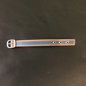Coach leather bracelet